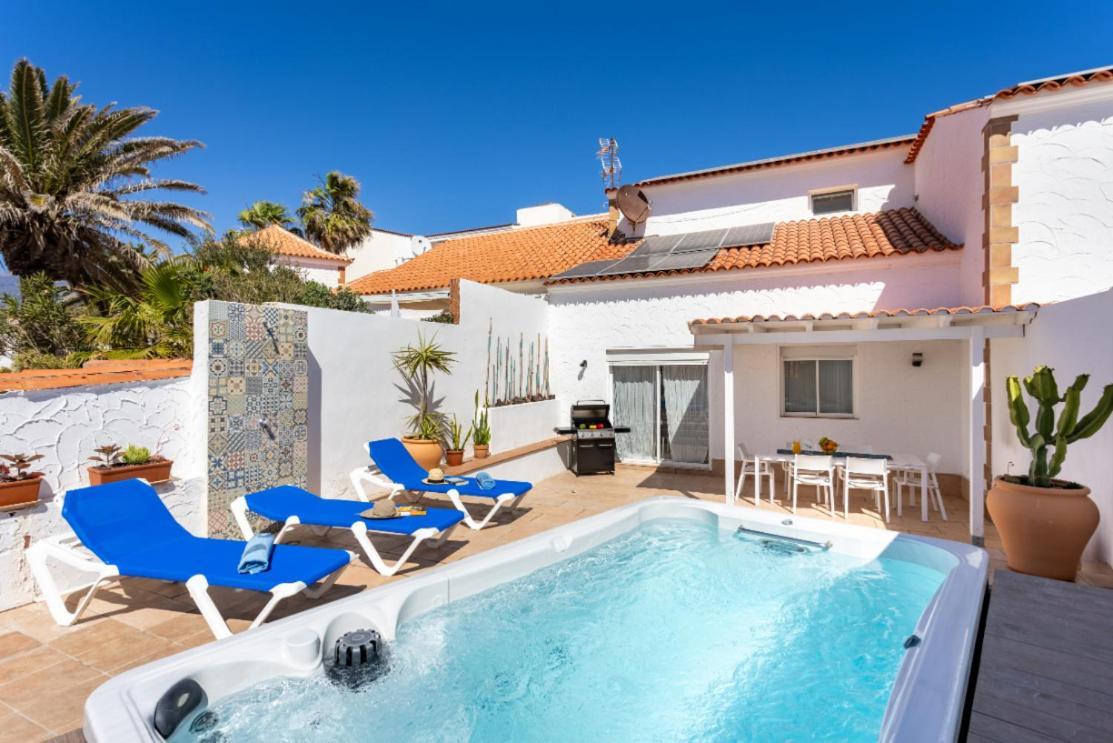 Casa Naranja - Heated Pool - Bbq - Terrace - Free Wifi - Child & Pet-Friendly - 3 Bedrooms - 6 People Poris de Abona Ngoại thất bức ảnh